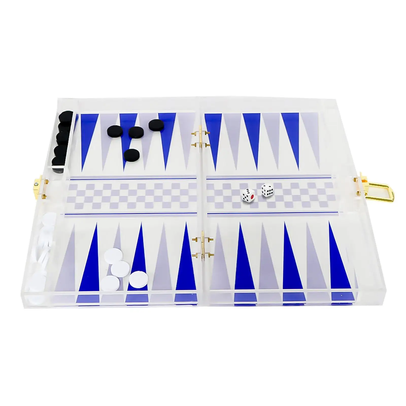 Backgammon Set Classic Folding Backgammon Board Games for Adults Kids Home