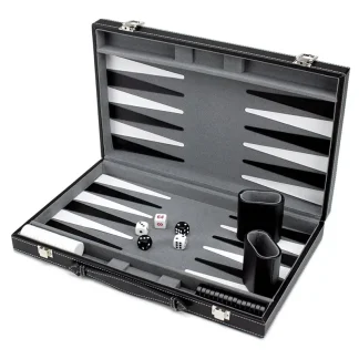 Black Briefcase Backgammon Board