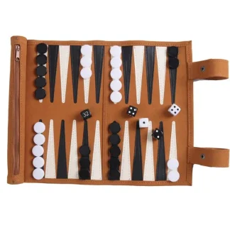 Travel Portable Backgammon Board